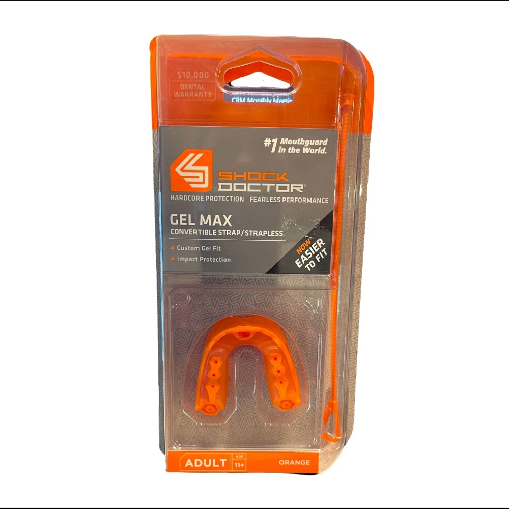 🏒 🏈 Shock Doctor Gel Max Sports Mouthguard